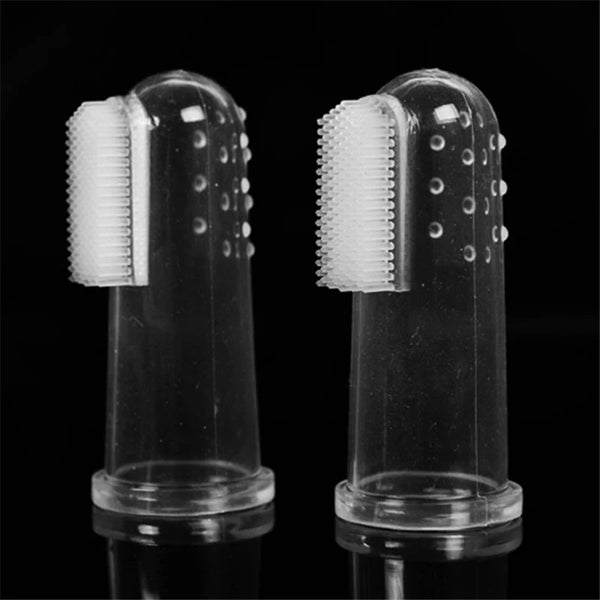 Pet Finger Toothbrush - Soft Silicone Dental Care for Dogs & Cats