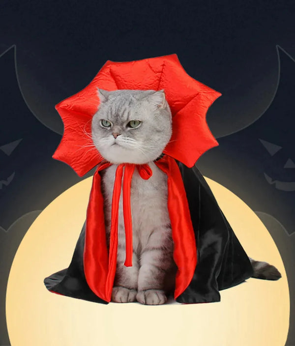 Halloween Vampire Cloak Pet Costume