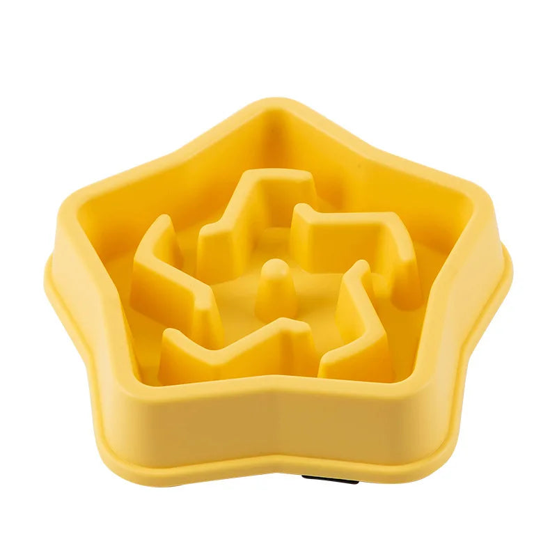 Slow Feeder Pet Bowl - Anti-Choking Design for Dogs & Cats