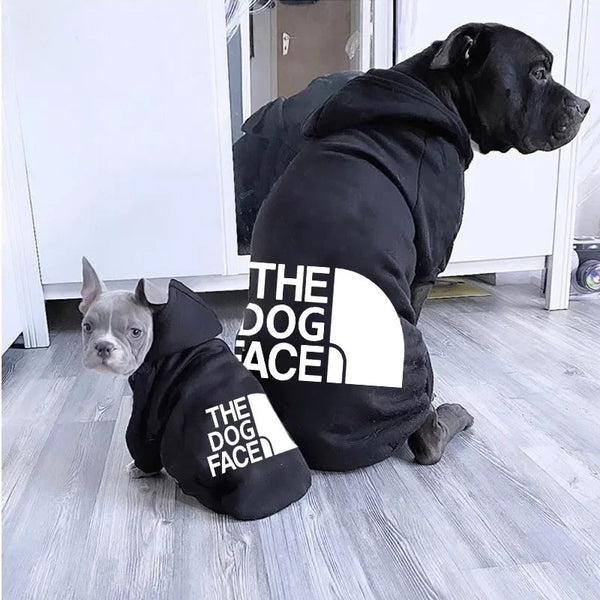 Sporty Dog Hoodie - Comfortable Polyester Jacket for Large Dogs